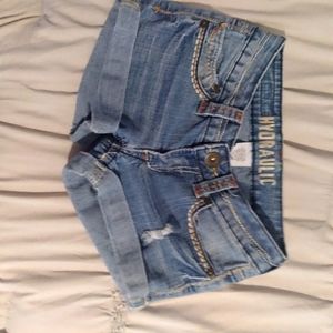 Women's denim shorts